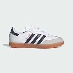 NWT Adidas The Velosamba Vegan Men's Shoes - White/Navy/Grey/Red - HP5399